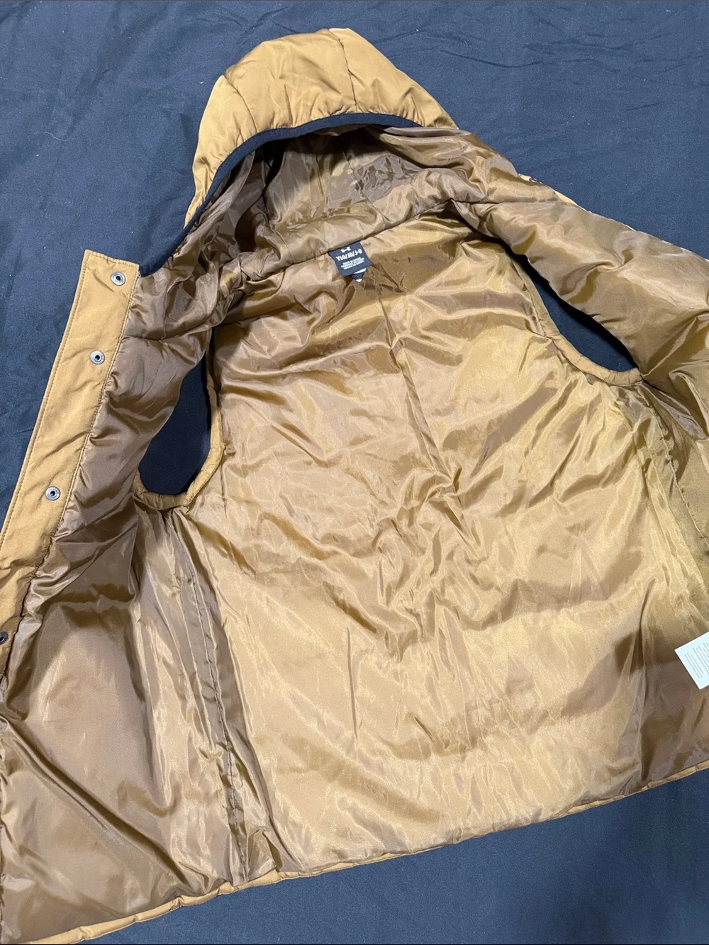 Under Armour Brown Quilted Puffer Vest Liner